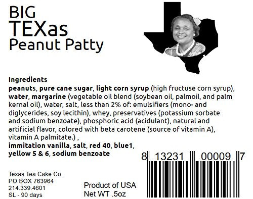 Big Texas Peanut Patty