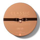 Ethel M Chocolates Classic Collection 32 Piece Premium Milk and Dark Chocolate Assortment in Round Copper Gift Box - Chewy Caramel, Macadamia, Pecan
