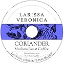 Coriander Medium Roast Coffee (Single Serve K-Cup Pods) (Gourmet, Naturally Flavored, Whole Coffee Beans) (12 pods, ZIN: 572344)