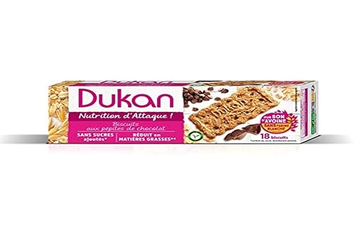 Dukan Diet Oat Bran Cookies, Chocolate Chip , 7.93 Ounce