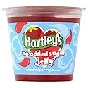 Hartley's Jelly Pot Strawberry No Added Sugar 115g - Pack of 2