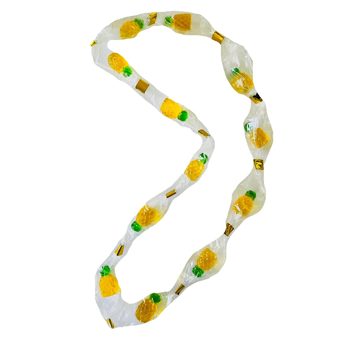 Enjoy Hawaii Candy Party Lei Necklace (Gummy Pineapple)