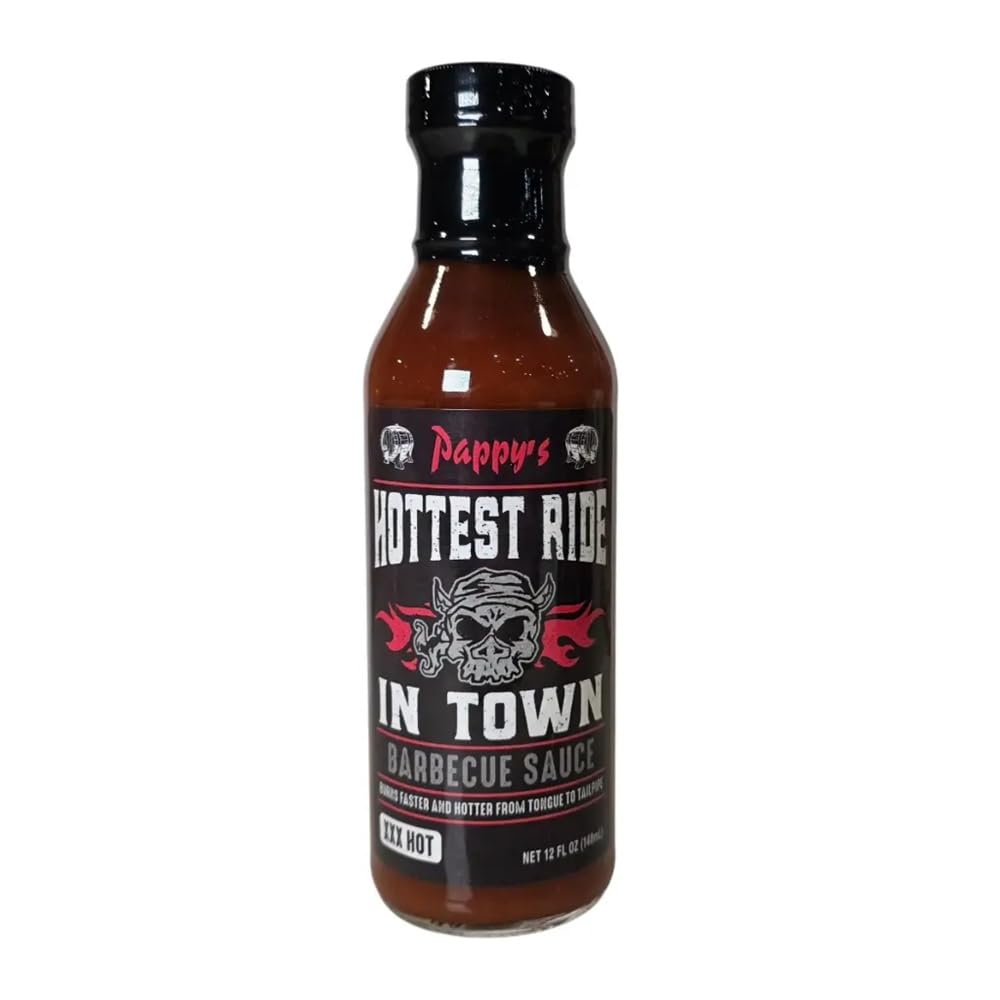 BOURBON Q Bbq Sauce Pappys Hottest Ride N Town, 12.7 OZ