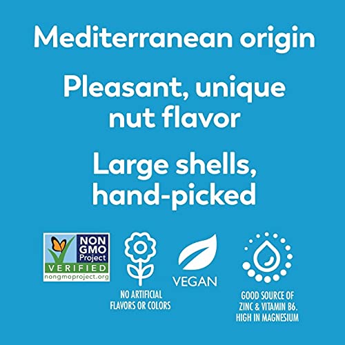 Tadim Mediterranean Black Sunflower Seeds Lightly Salted, 6 Pack (5.25 Ounce Each), Keto Friendly, NON GMO, Vegan