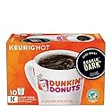 Dunkin' Donuts Dunkin' Dark K-Cup Pods, Dark Roast, For Keurig Brewers, 10 Count
