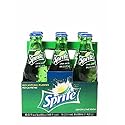 Sprite 8oz Glass Bottles 4-6 Packs (24 Bottles) Sprite