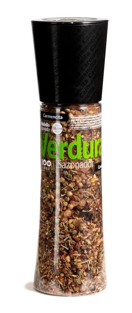 Carmencita. Vegetables Seasoning Mix. Giant Foodie Grinder. 243g (8.57oz)