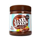 JimJams 83% Less Sugar Hazelnut Chocolate Spread 350g - Pack of 4