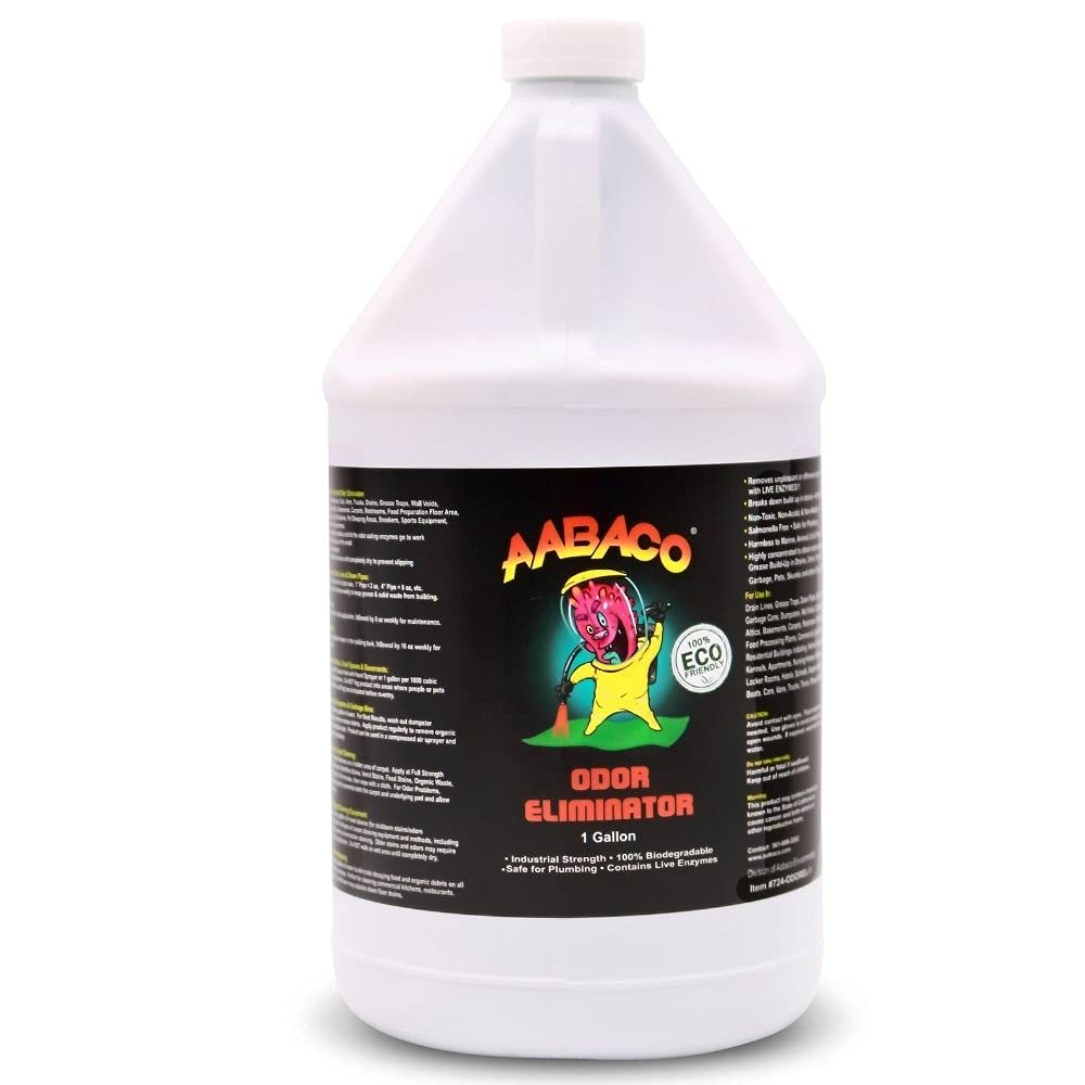AABACO Odor Eliminator Spray For Smoke Pet Urine Carpet Smells & More - Deodorizer Used To Control Unpleasant Odors In Your Home - Remover