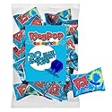 Ring Pop Individually Wrapped Blue Raspberry 30 Count Bulk Lollipop Pack - Blue Raspberry Flavored Lollipop Suckers for Kids - Fun Candy Bulk