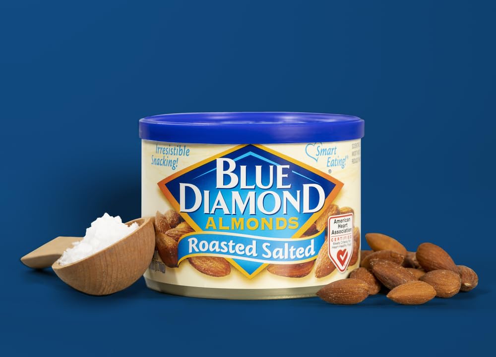 Blue Diamond Almonds, Roasted Salted, 19.2-Ounce