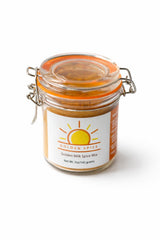 Golden Spice Golden Milk Spice Mix with Turmeric, Ginger, Cinnamon, Black Pepper, 5oz Glass Jar, 100% Real Spices