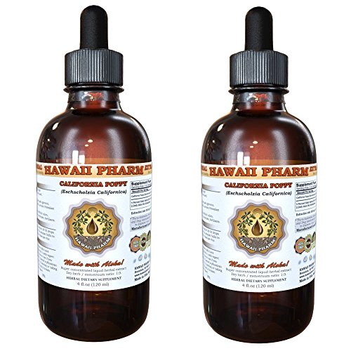 California Poppy (Eschscholzia Californica) Liquid Extract 2x4 oz