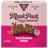 Munk Pack Keto Granola Bar Dark Chocolate Cocoa, 1.12 Oz, 4 Ct