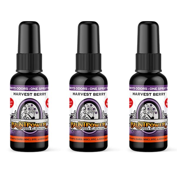 BluntPower Concentrated Odor Eliminator and Diffuser Oil - Room Deodorizer, Odor Eliminator, and Smoke Eliminator Spray - Premium Oil Based Air