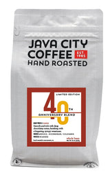 Java City 40th Anniversary Blend Dark Roast Ground Coffee, 12 oz | Smooth & Rich Flavor