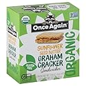 Once Again Organic Sunflower Seed Butter Graham Cracker Sandwich 8 Pack, 1.59 OZ