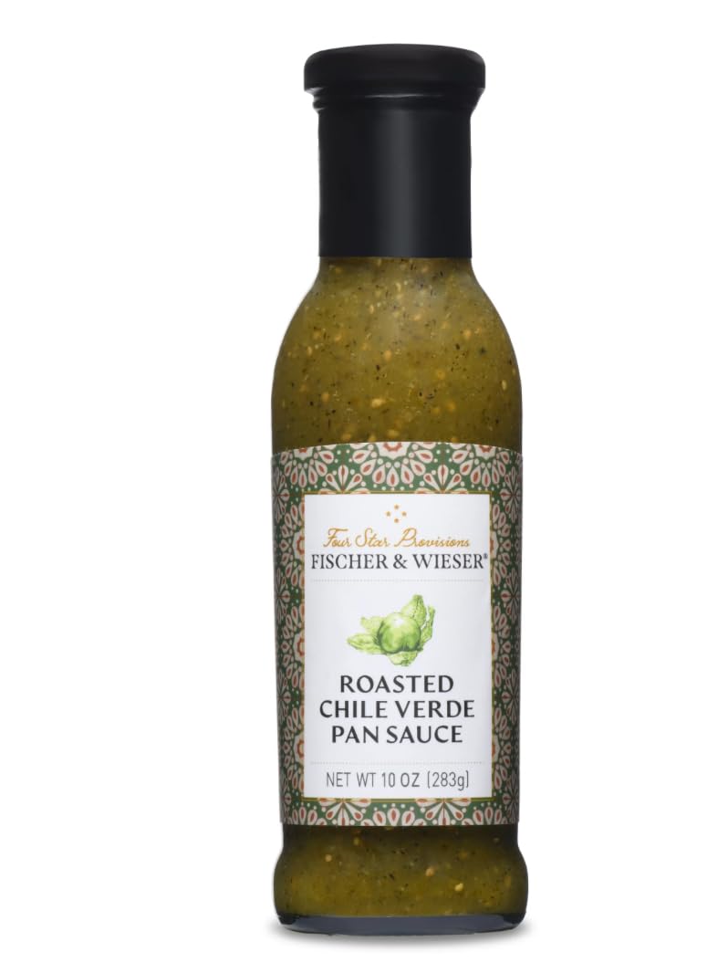 Four Star Provisions Fischer & Wieser - Sauces, Spreads, Jellies, Jams & Dips (Roasted Chile Verde Pan Sauce 10oz)