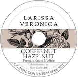 Coffee Nut Hazelnut French Roast Coffee (Single Serve K-Cup Pods) (Gourmet, Naturally Flavored, Whole Coffee Beans) (12 pods, ZIN: 577015) - 2 Pack