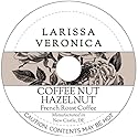 Coffee Nut Hazelnut French Roast Coffee (Single Serve K-Cup Pods) (Gourmet, Naturally Flavored, Whole Coffee Beans) (12 pods, ZIN: 577015) - 2 Pack