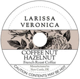 Coffee Nut Hazelnut French Roast Coffee (Single Serve K-Cup Pods) (Gourmet, Naturally Flavored, Whole Coffee Beans) (12 pods, ZIN: 577015) - 2 Pack