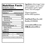 Seed Ranch Smoky Ghost Hot Sauce, 5 Oz. - Hot Spice - Ghost Pepper, Organic Gourmet Hot Sauce with Chipotle & Sweet & Spicy Dates - Vegan, Non-GMO