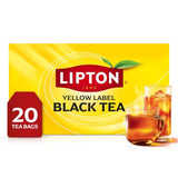 Lipton Black Tea Bags, Hot or Iced Caffeine Tea, 20 Total Bags