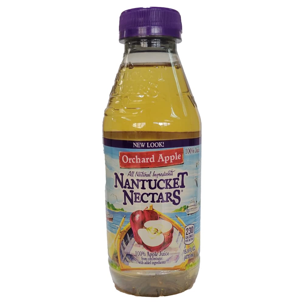 Nantucket Nectars - Orchard Apple - 15.9 oz (6 Plastic Bottles)