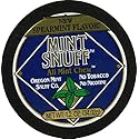 Oregon Mint Snuff Co. Mint Snuff Spearmint Chew. Pack of 5, 1.2oz Tins