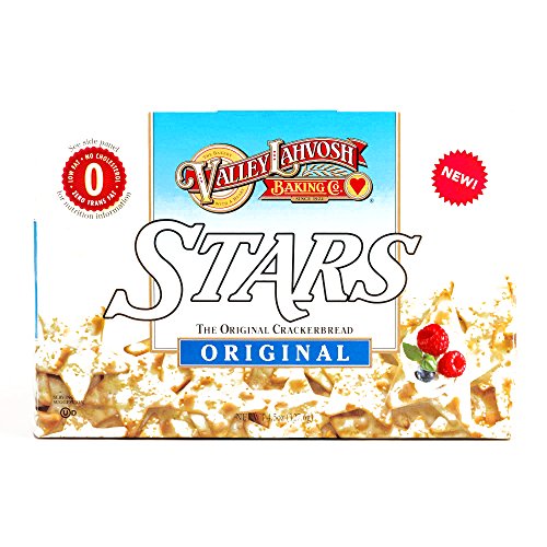 Valley Lahvosh Stars Crackers Original 4.5 oz each (1 Item Per Order)