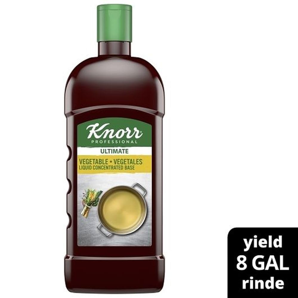 Knorr Vegetable Liquid Concentrated Base 32 ounce - 4 per case.