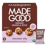 MadeGood Organic Chocolate Chip Granola Bites, 5ct x 0.85oz