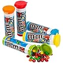 QT LIMITED M&Ms Minis Assorted Chocolate Candy, 1.08 oz Tubes (24 Count)