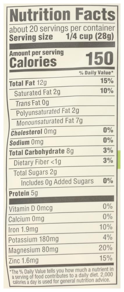 365 by Whole Foods Market, Organic Cashews, Unroasted and Unsalted, Value Size, 20 Ounce