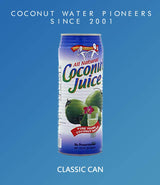 Amy & Brian Non-GMO Coconut Water, Original, 17.5 Fl Oz (Pack of 12)