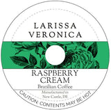 Raspberry Cream Brazilian Coffee (Single Serve K-Cup Pods) (Gourmet, Naturally Flavored, Whole Coffee Beans) (12 pods, ZIN: 574322)