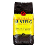 Supreme By Bustelo Whole Bean Espresso Style Coffee, 32 Ounces, 4 Pack