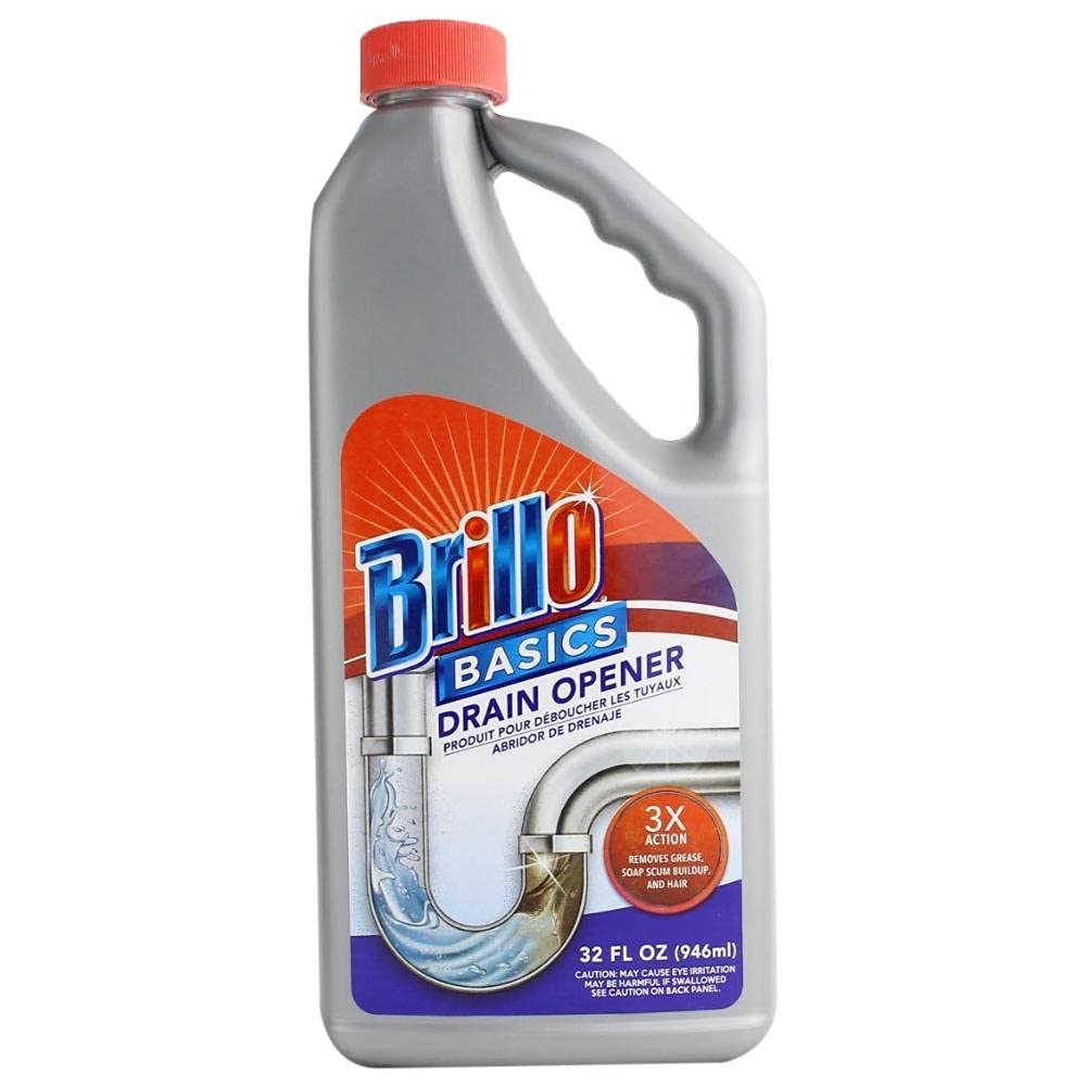 Brillo Basics 32 Oz. Liquid Drain Opener