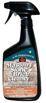 The Chimney Shop AW Perkins Brick & Stone Cleaner, Fireplace Cleaning Solution - Non Acidic- - 25 fl. Oz