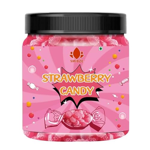 SMIBZE Natural Strawberry Candy 150 GM (Pack of 1) SMIBZE