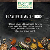 Frontier Co-op Organic Cilantro Leaf, Cut and Sifted, 1lb Bulk Bag - Dried Cilantro Seasoning - Perfect for Tea, Soups, Sauces, Salsa and More
