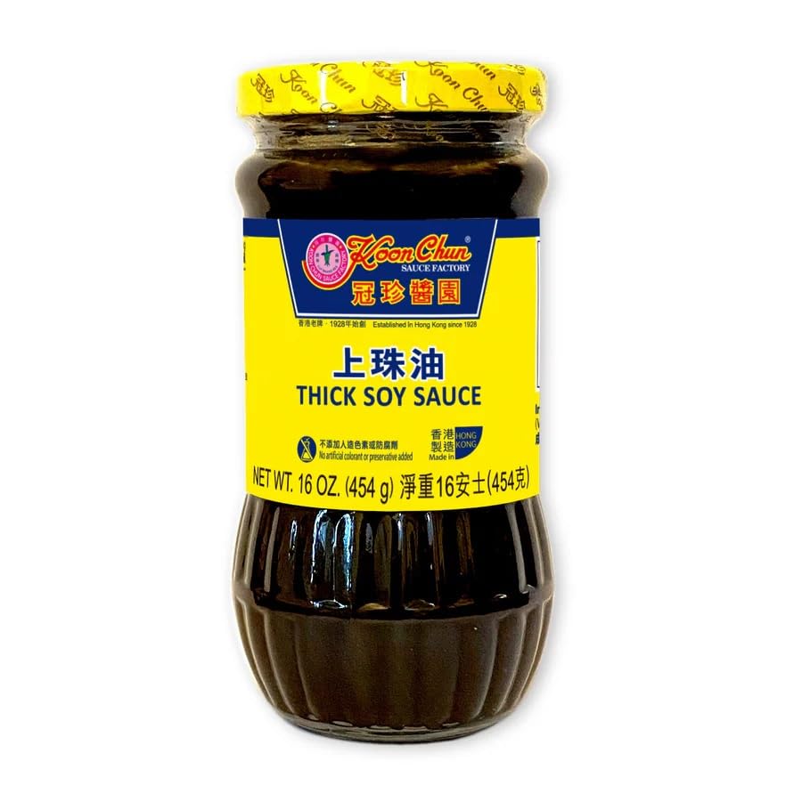 Koon Chun Thick Soy Sauce, Premium Hong Kong Made, 16 oz (454g)