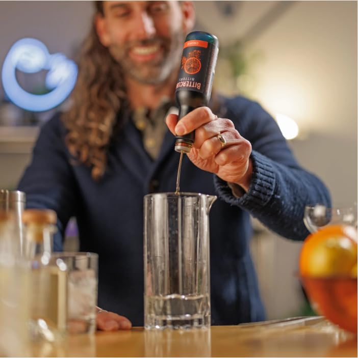 Bittercube Orange Cocktail Bitters - Premium Craft Bright Citrus Bitters for Cocktails (Regular 5 Fl Oz (Pack of 1))