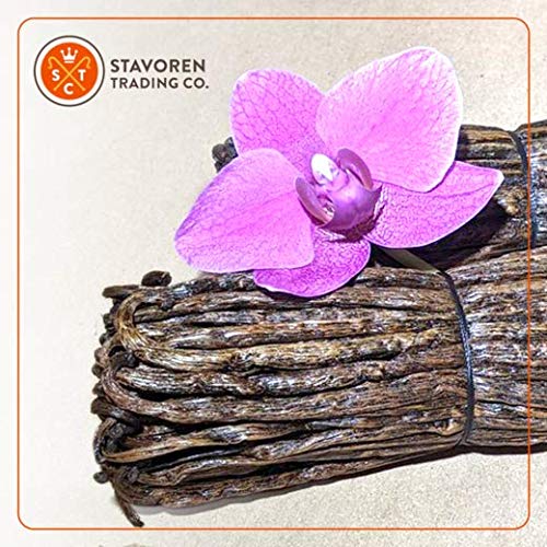 Stavoren Trading Co. - Grade B Madagascar Red Vanilla Beans - 1 Pound - 5-8 inches long - For Cooking, Baking, Homemade Extract and Paste - Freshly
