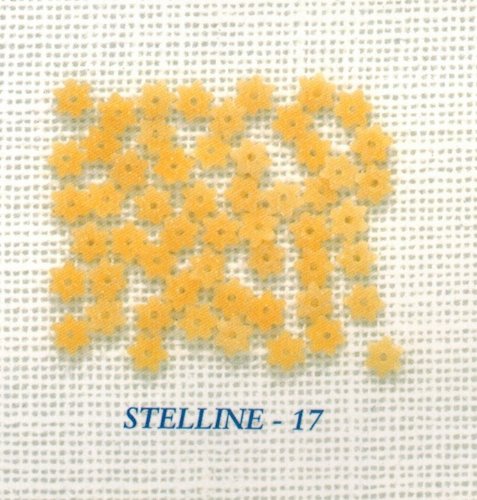 Stelline #17 Soup Cut Pasta Case of Twenty (20) 1 .lb Pouches