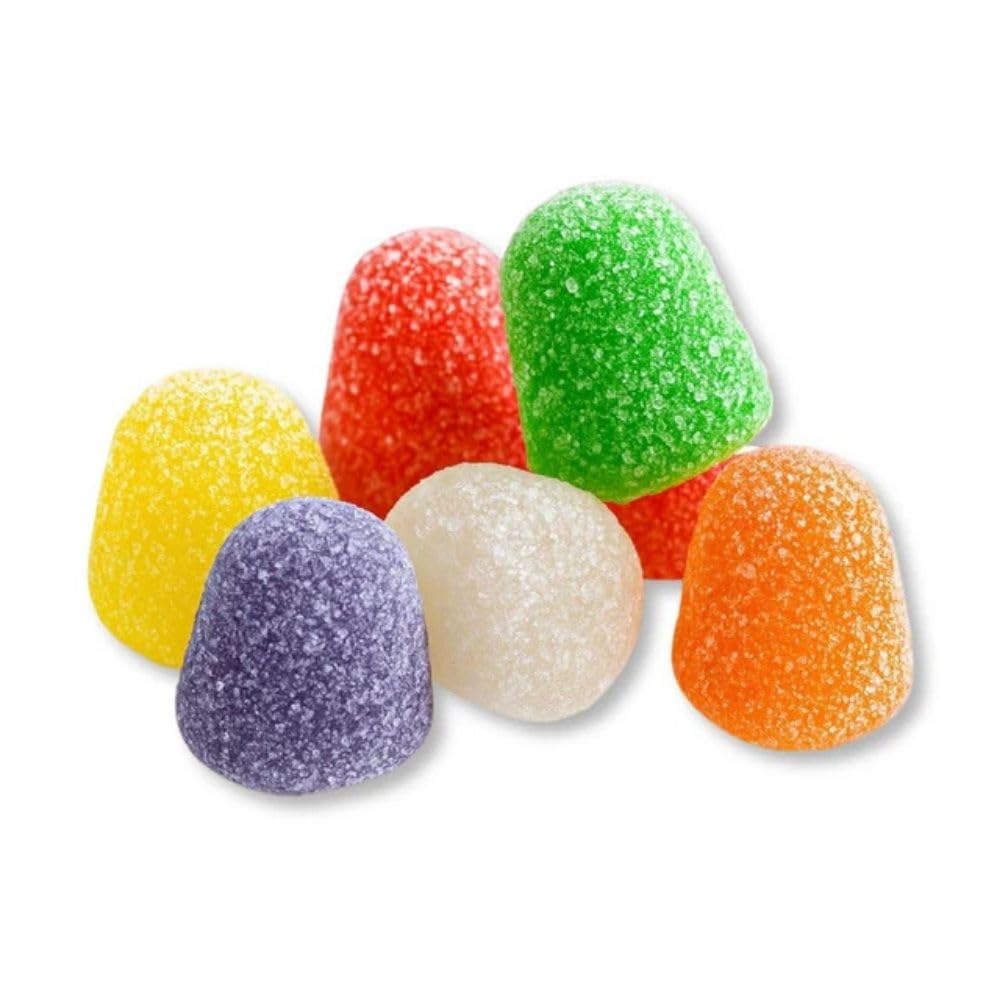 Assorted Spice Drops Gummy Candy - 5 lb (Approx. 600 pieces)