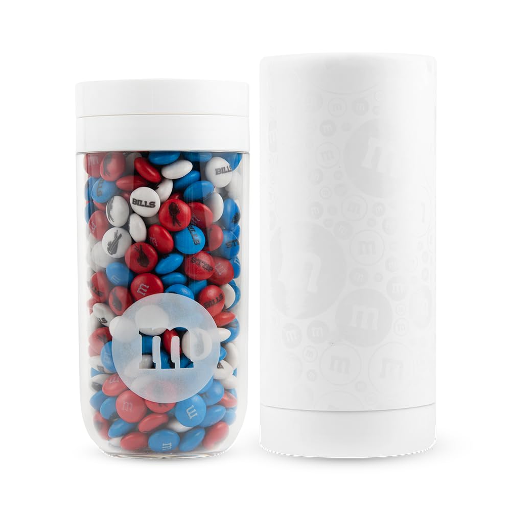 M&M'S NFL Buffalo Bills Milk Chocolate Gift Jar, 12.7 oz
