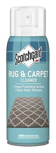 Scotchgard Rug & Carpet Cleaner, Fabric Cleaner Blocks Stains, Cleaning Sprays Make Cleanup Easier, 16.5 oz