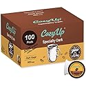 Cozy Up 100-Count Specialty Dark Single-Serve Coffee Pods Compatible with Keurig K-Cup Brewers Dark Roast