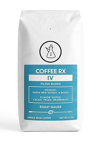 Coffee Rx - IV Drip Espresso Whole Coffee Beans, 12 oz.